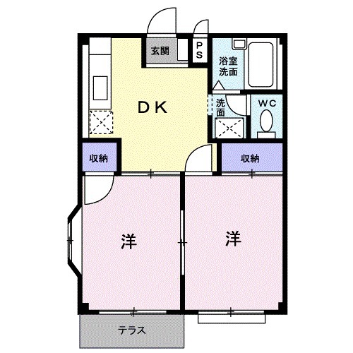 エルディム駿河台の間取り
