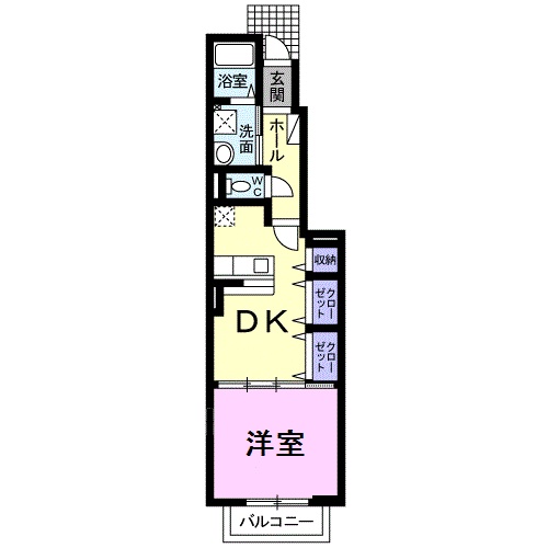 ベルアンジュの間取り