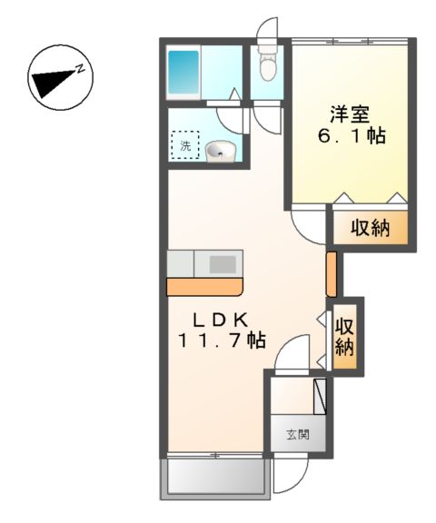 サザンウェイブ湘南の間取り