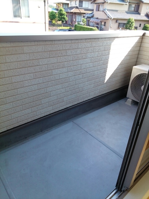 12/18 バルコニー