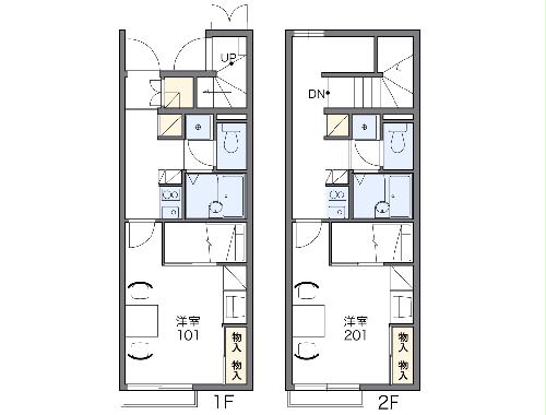 レオパレスLumenの間取り
