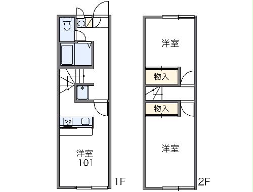 レオパレスエミネンスの間取り