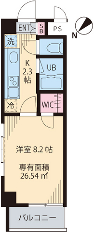 Monte Verde Tokiwadaの間取り