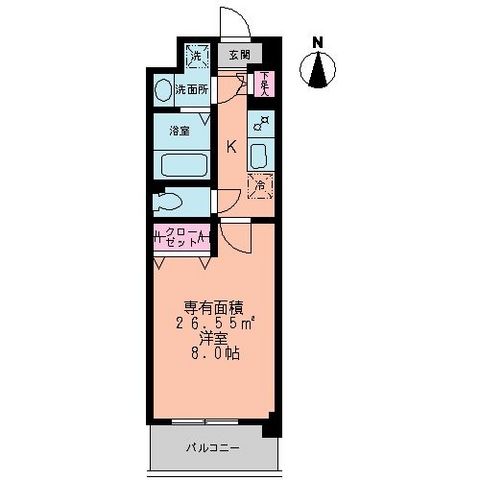 BELLA VITA 24の間取り