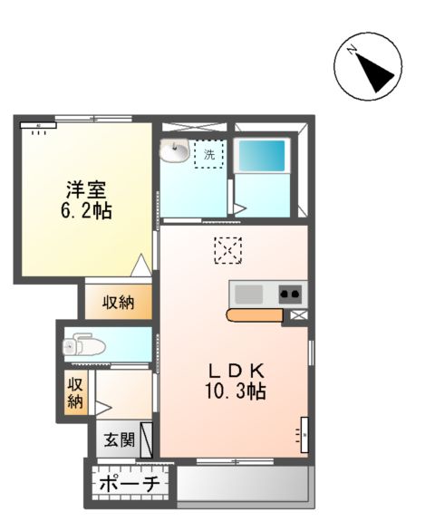 イーストメモリーの間取り