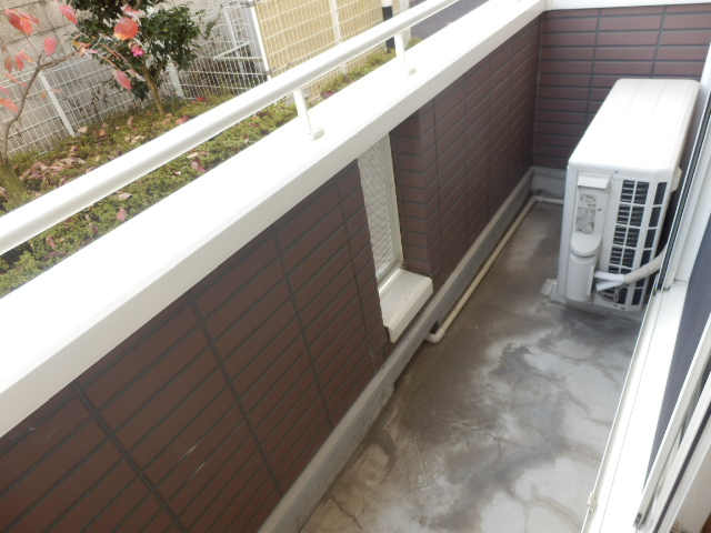 12/24 バルコニー