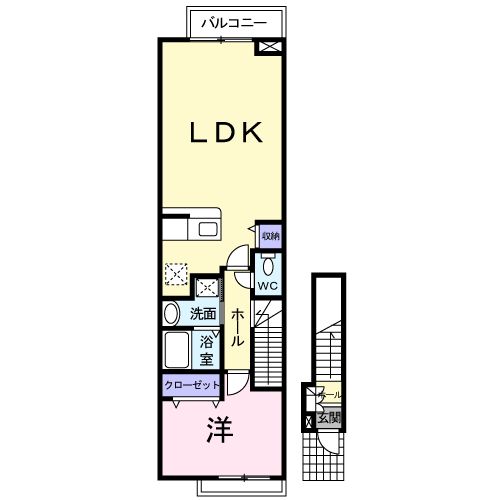 プラタ エムⅡの間取り
