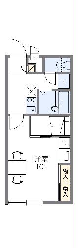 レオパレスYOUの間取り