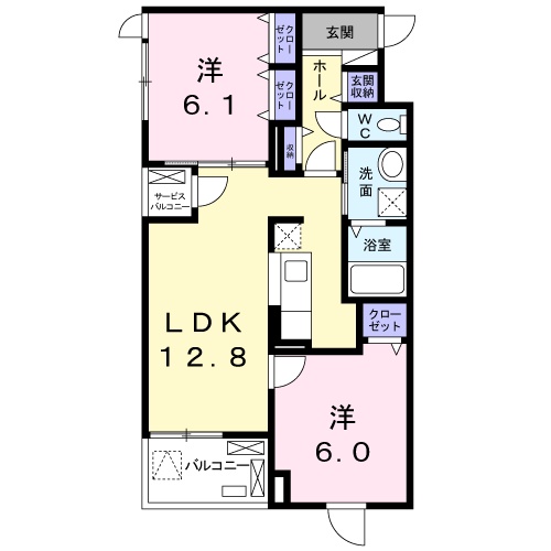 フォレスターナの間取り