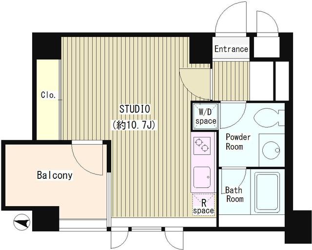 ビクトリア プレイスの間取り