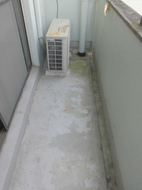 8/16 バルコニー