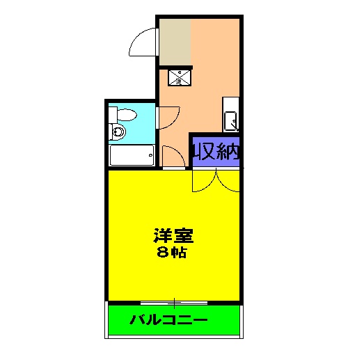 Tタウンコスギの間取り