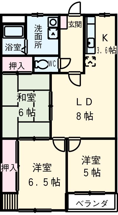 レジデンス両替町の間取り