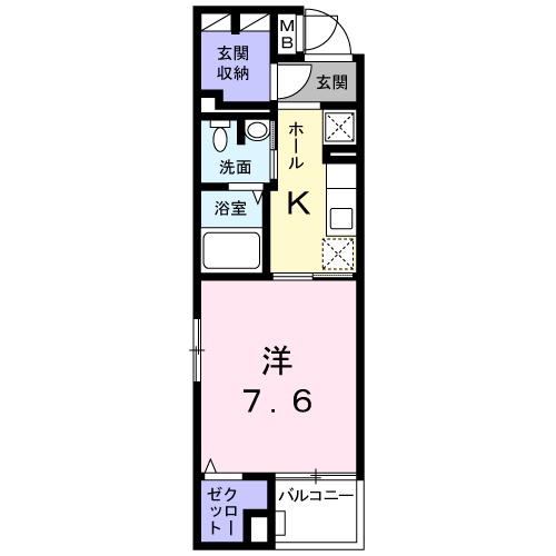 ヴィラ カメリアの間取り