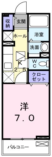 ル・シェモアの間取り