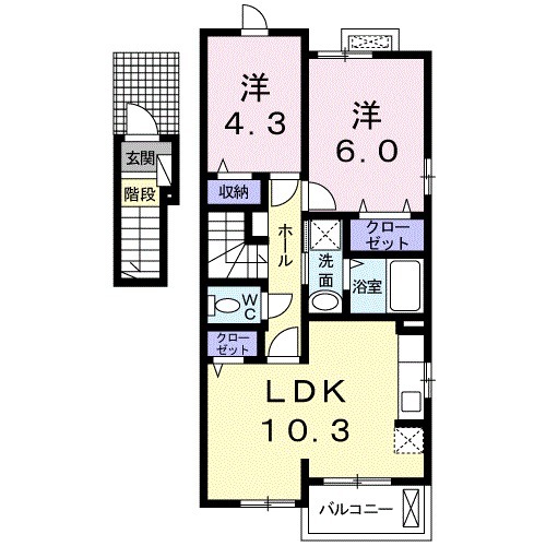ル・シトロンの間取り