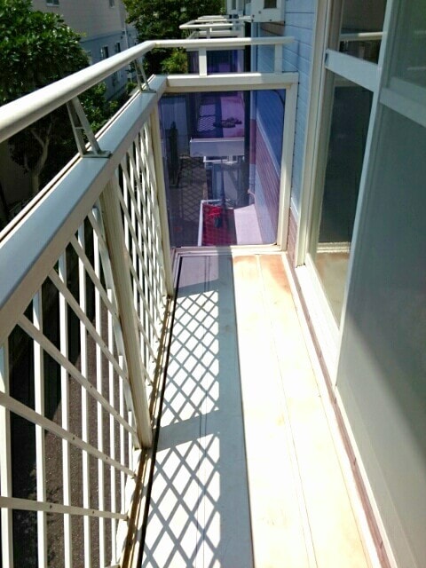 10/20 バルコニー