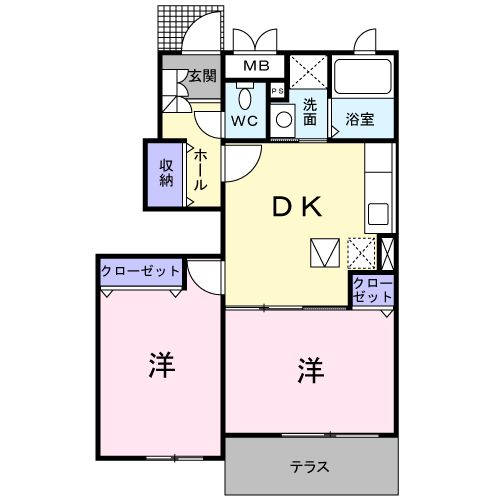 ベルナティオⅠの間取り