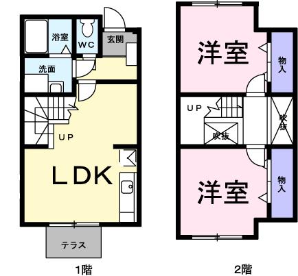 テラス・ロゼの間取り