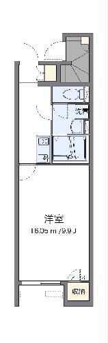 クレイノメゾン ド フェリシアの間取り