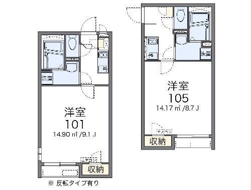 クレイノゾンネンブルーメ川越の間取り