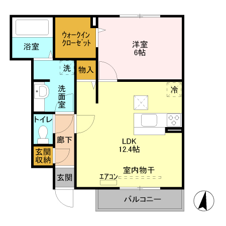 グレイスガーデンの間取り