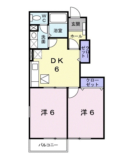 サニ-・パークBの間取り