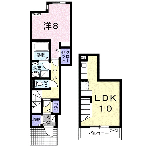 Primoの間取り