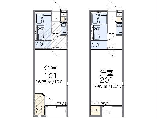 レオネクストヴァンフルールの間取り