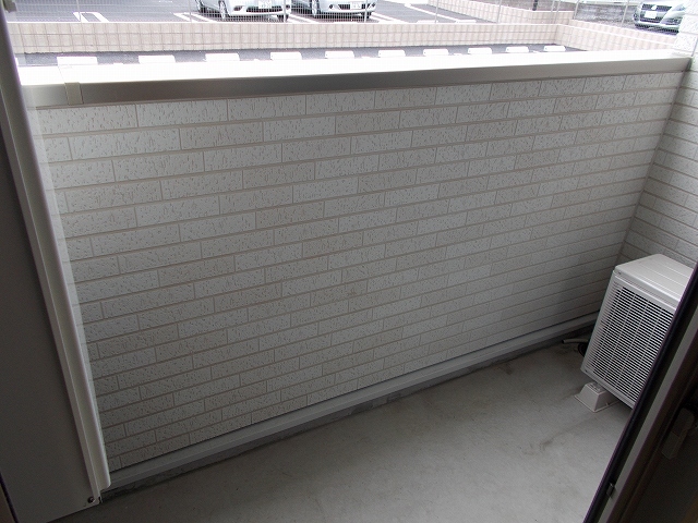 12/24 バルコニー