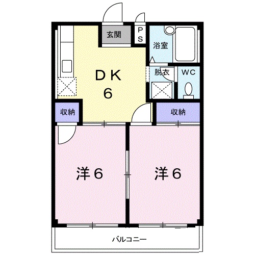 アネックス加藤Aの間取り