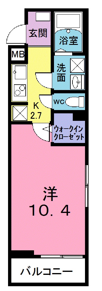 ランドウェルの間取り