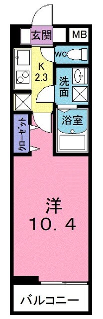 ルーモベルビ・トロアの間取り