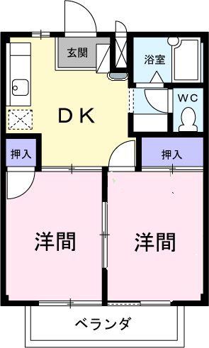 ダイヤモンドヴィレッジの間取り
