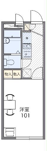 レオパレストラオムの間取り
