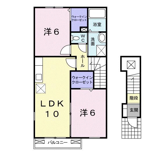 ヴィラサンリットⅢの間取り