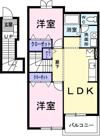 シャルマン・ヴィラの間取り