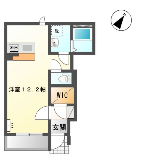 リヴェール上ノ原の間取り