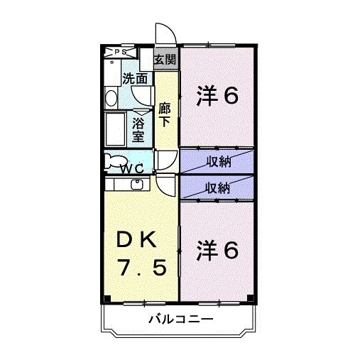 ニューシャトーの間取り