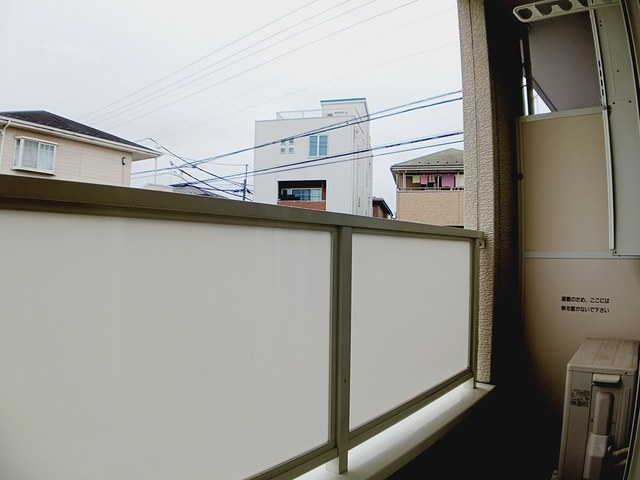 12/24 バルコニー