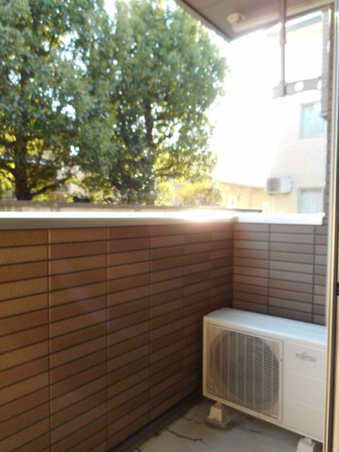 10/22 バルコニー