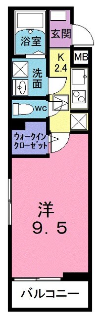 コレットⅠの間取り