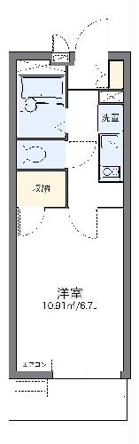 レオパレスFreeBirdの間取り