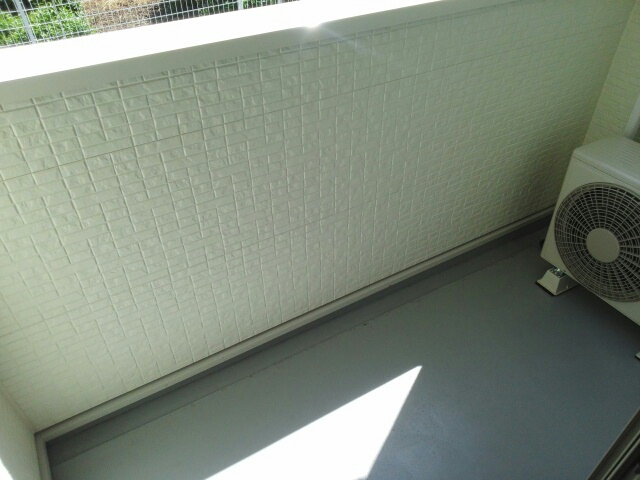 10/22 バルコニー