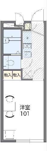 レオパレスシゲルの間取り
