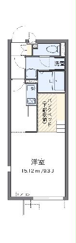ミランダメゾン コンフォールの間取り