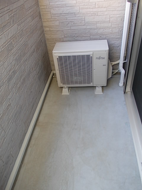 12/24 バルコニー