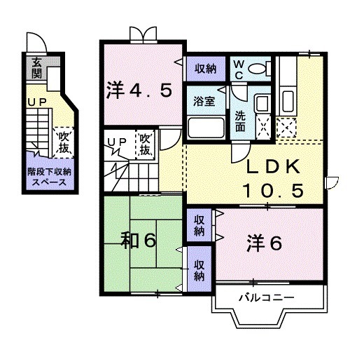 アンソレイユ CHIYOの間取り