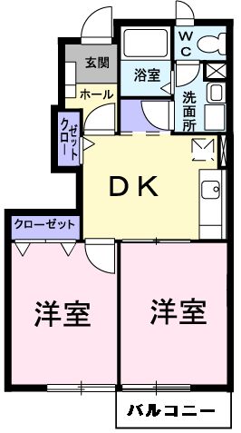 ドミールシャルマンの間取り