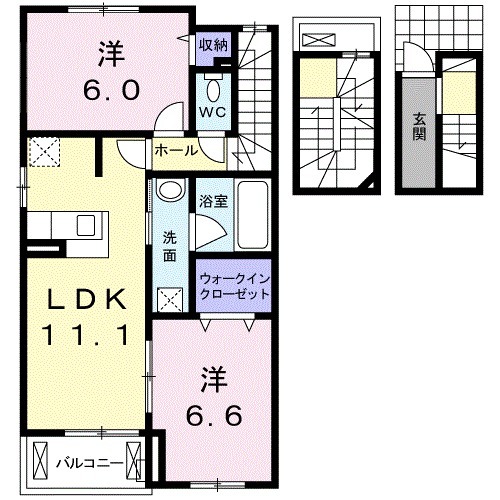 フェリスの間取り